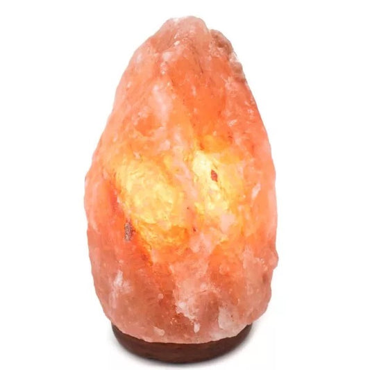 Himalayan Hand Carved Pink Salt Rock Lamps Natural Air Purifier Crystal Salt Night Light & Home Decoration