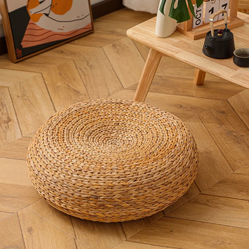 Handcrafted Eco-friendly Tatami Style Cushion/Ottoman