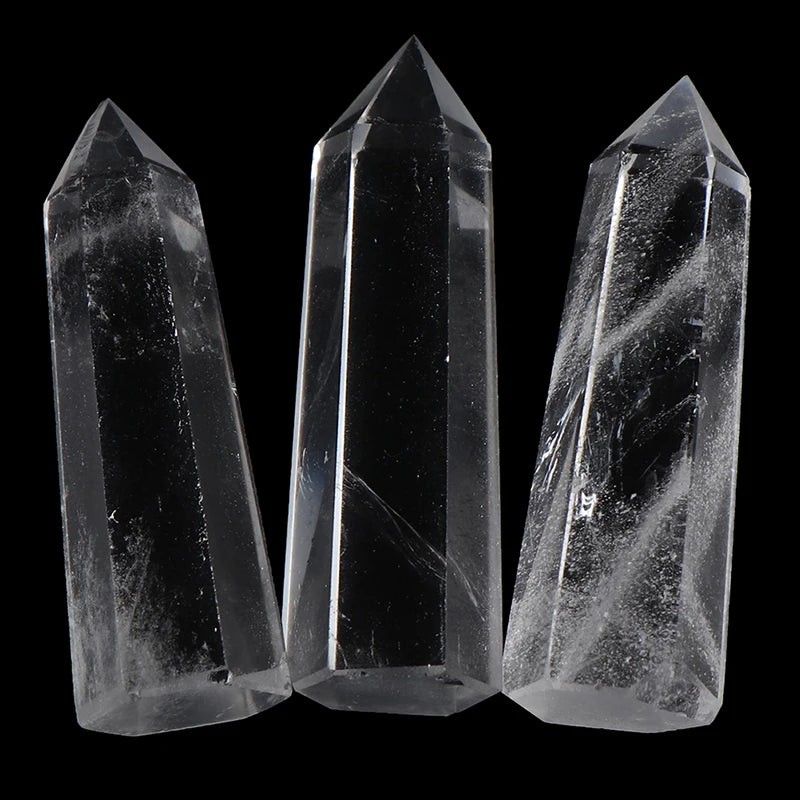 Natural Crystal Clear Quartz Healing Stone