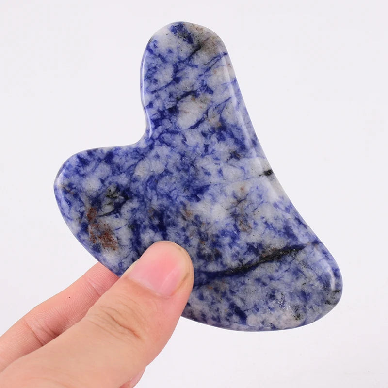 Gua Sha Sodalite Skin Beauty Tools