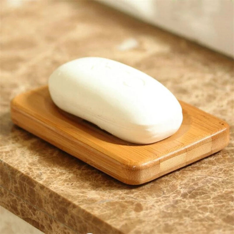 Eco-Friendly Natural Bamboo Soap Dish (Prevents Mildew)