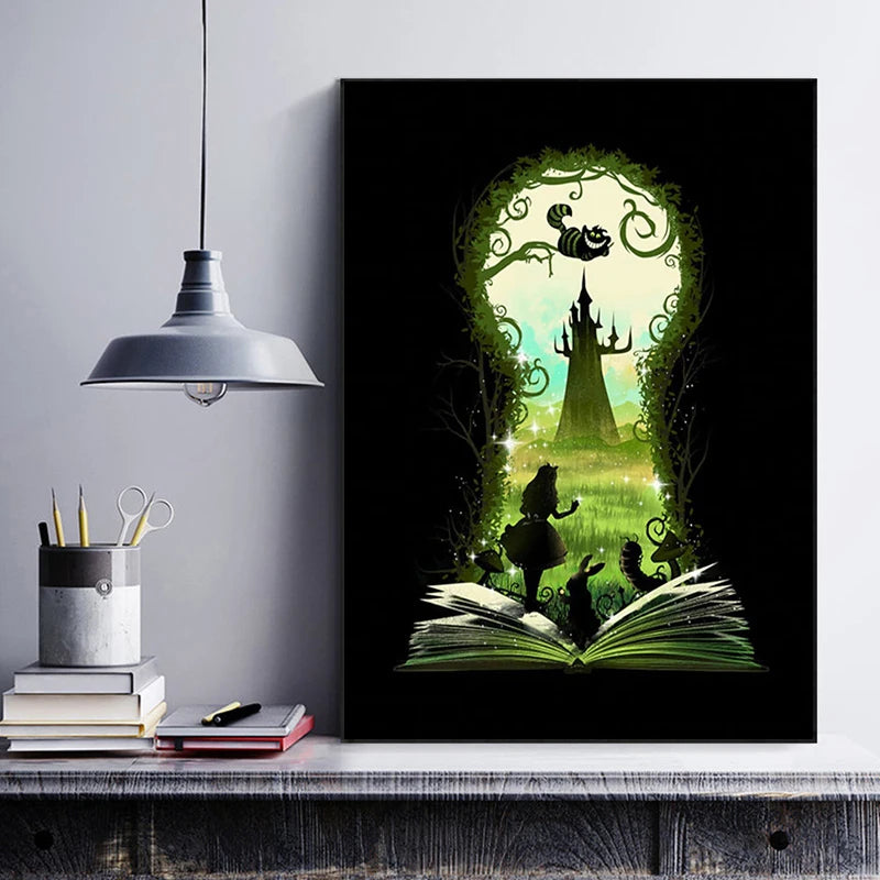 Keyhole Alice In Wonderland Posters And Prints