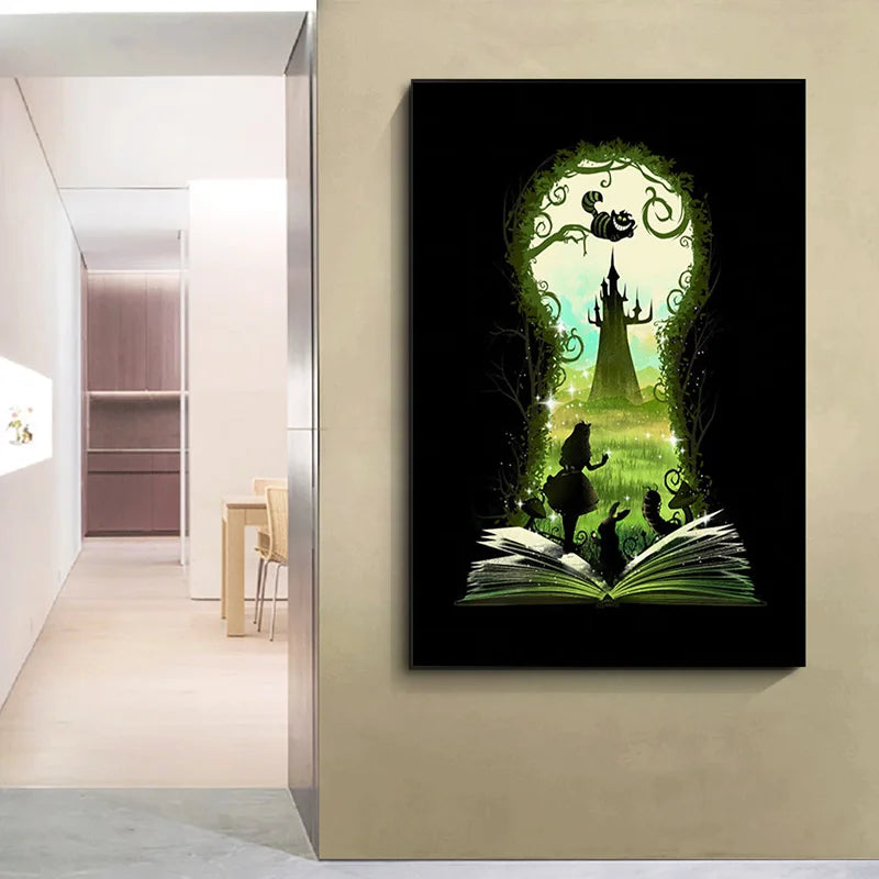 Keyhole Alice In Wonderland Posters And Prints