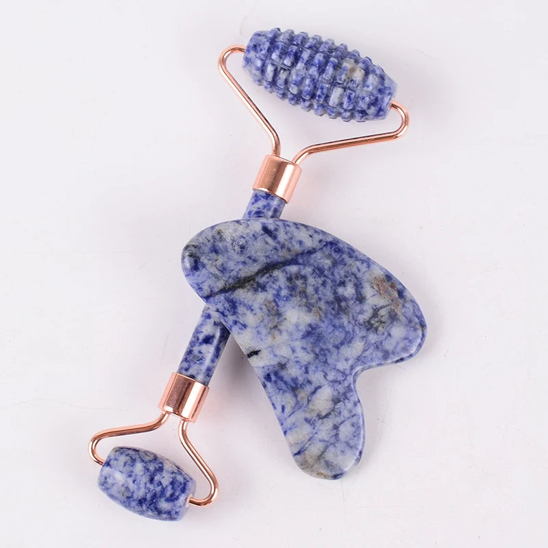 Gua Sha Sodalite Skin Beauty Tools