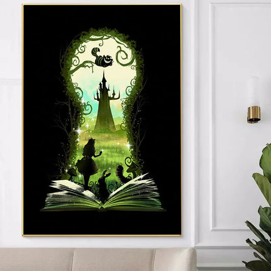 Keyhole Alice In Wonderland Posters And Prints