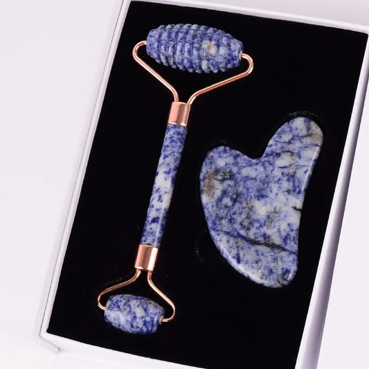 Gua Sha Sodalite Skin Beauty Tools