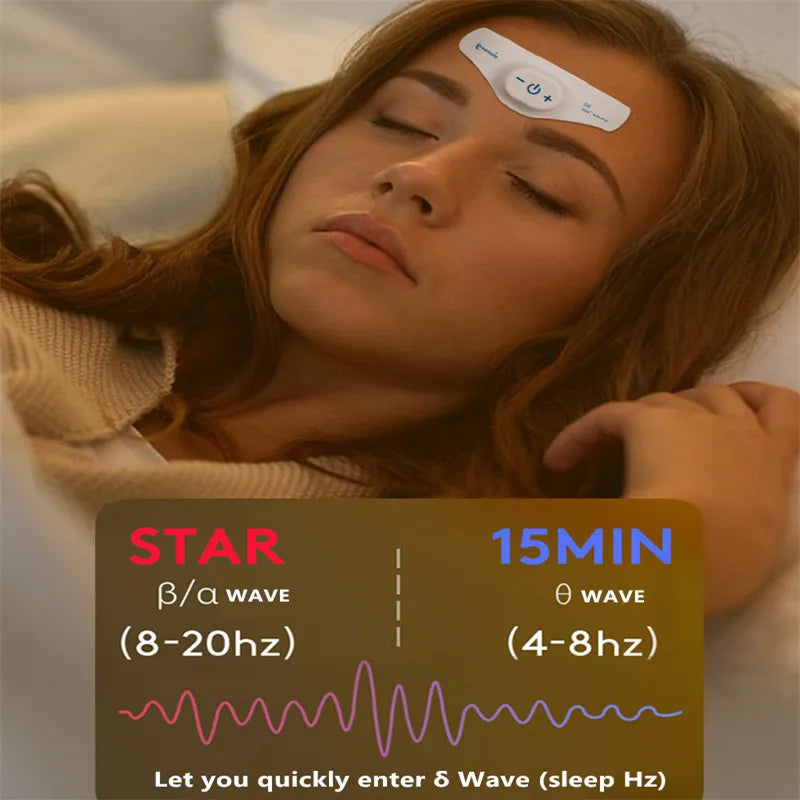 TENS Microcurrent Sleep Aid for Insomnia, Depression, Migraine & Biological Clock Regulation