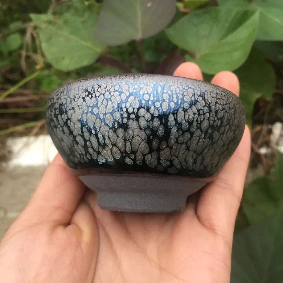 Chinese Jian Kiln Tea Bowl with Oilspot Glaze