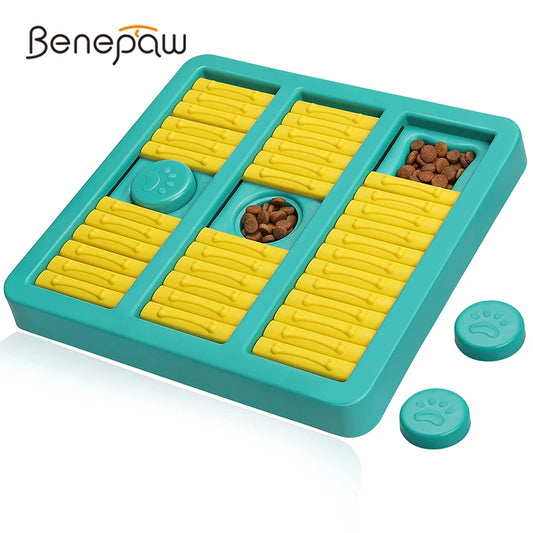 Eco-Friendly Slow Feeder  Non-slip Puzzle . An Interactive Training Game for Small to Medium Pets