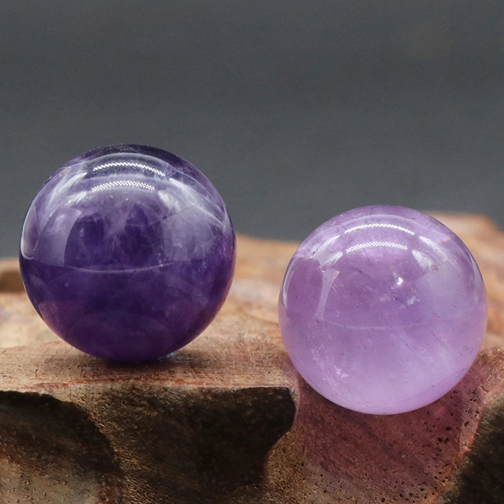 Natural Quartz Stone & Crystal Balls - Assorted Colours & Energy