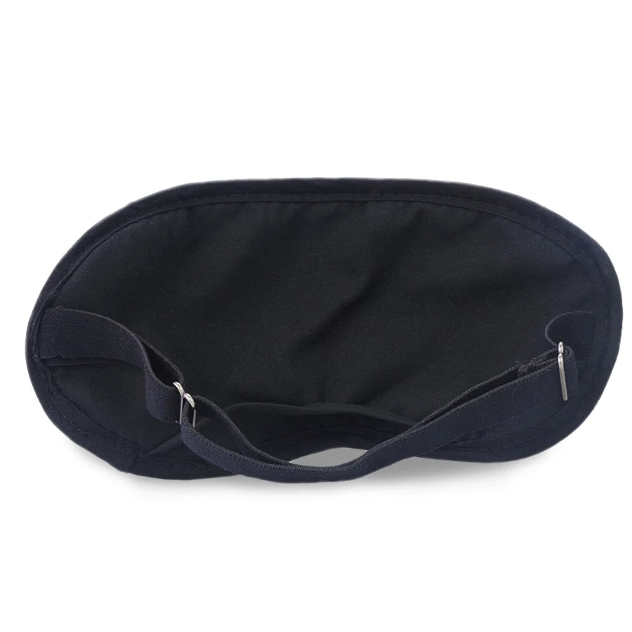 Bamboo Charcoal Sleep Eye Mask For Travel Rest Length Adjustable Sleeping Aid Blindfold Bandage Eyepatch Gift For Man Women