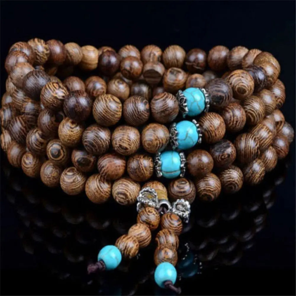 Sandalwood Buddhist Buddha Mala Beads