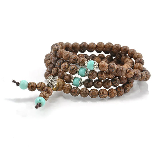 Sandalwood Buddhist Buddha Mala Beads