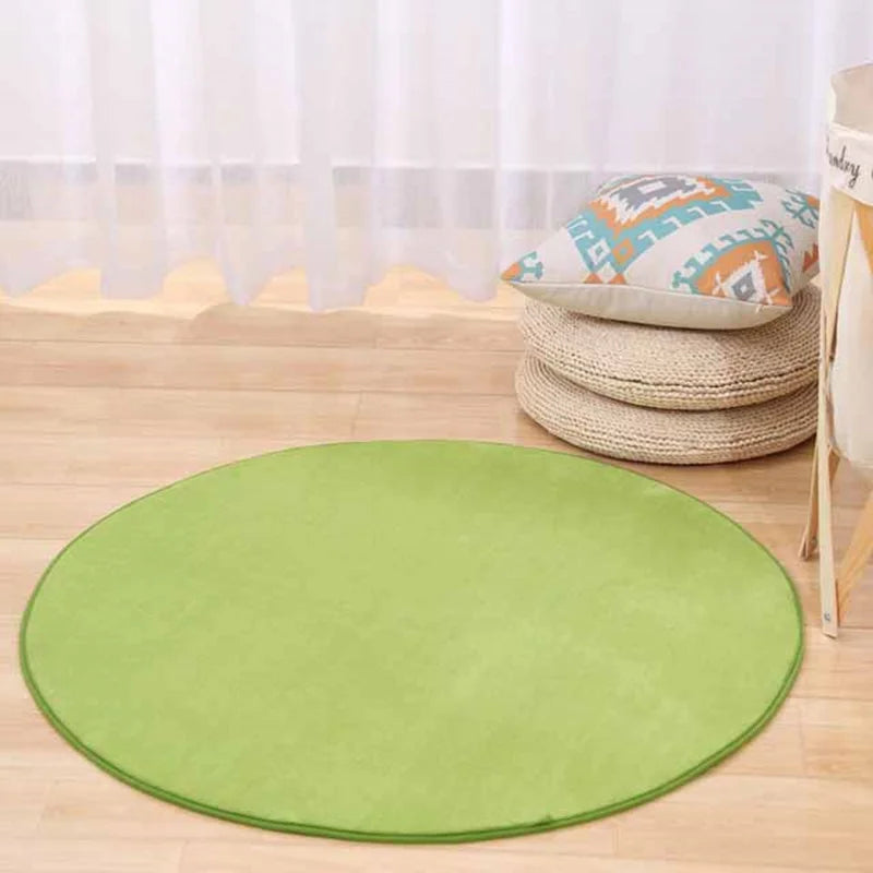 Round Carpet Anti-slip, Memory Foam Rug