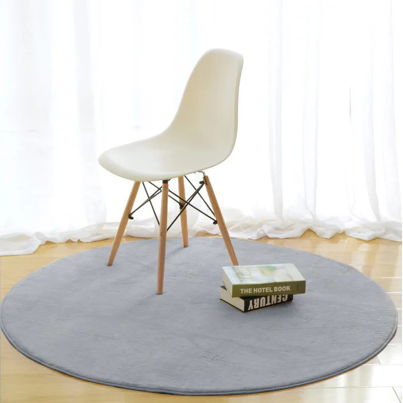 Round Carpet Anti-slip, Memory Foam Rug