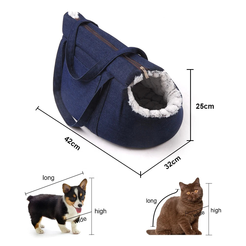 Soft & Luxurious Pet Carrier Bag