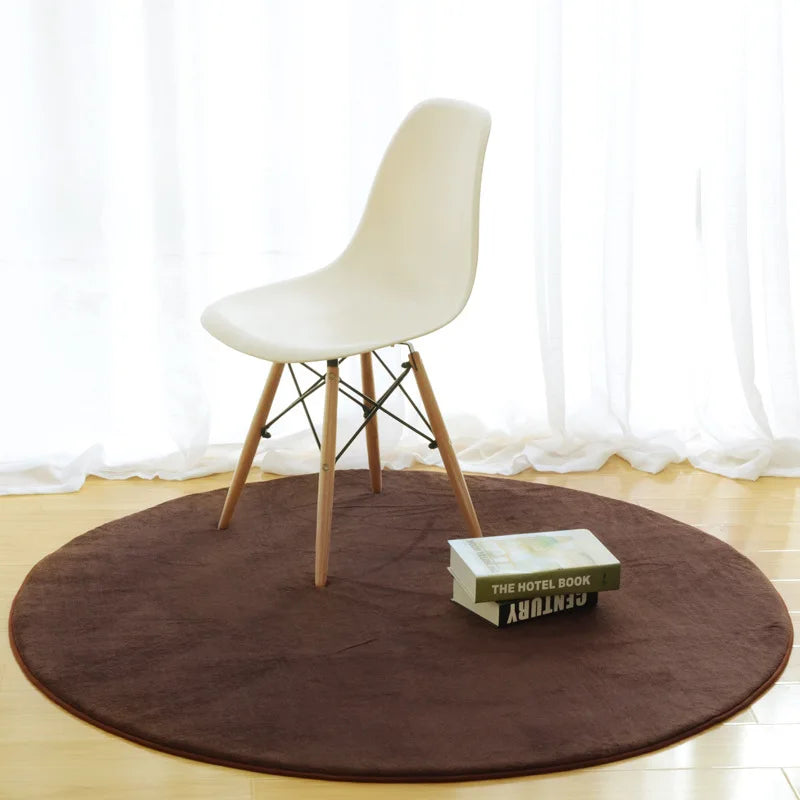 Round Carpet Anti-slip, Memory Foam Rug