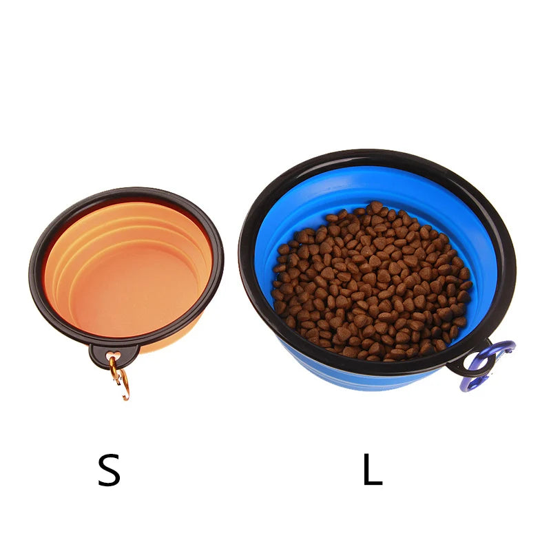 Foldable Travel Bowls for Pets