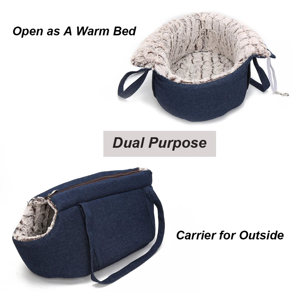 Soft & Luxurious Pet Carrier Bag