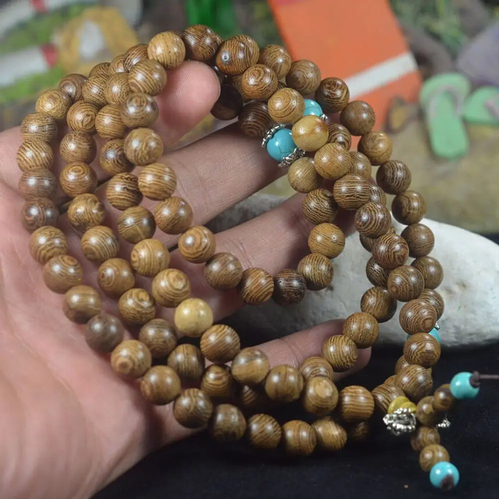 Sandalwood Buddhist Buddha Mala Beads