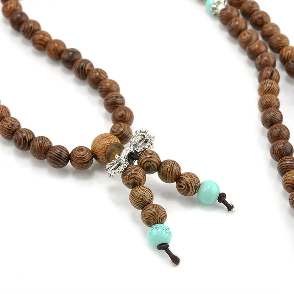 Sandalwood Buddhist Buddha Mala Beads