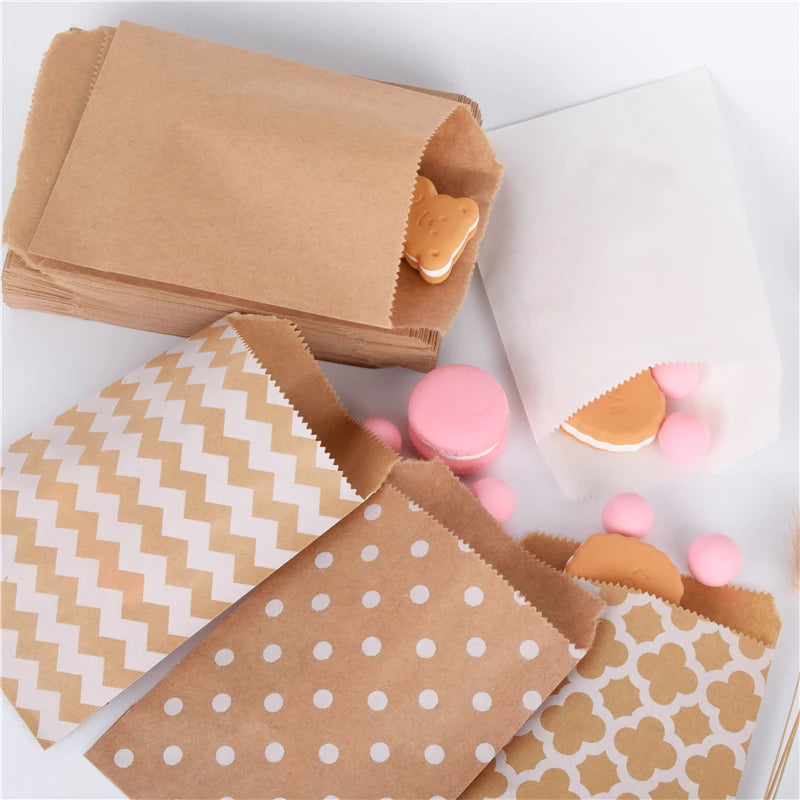 Eco Friendly Craft Paper Bags (Food Safe)