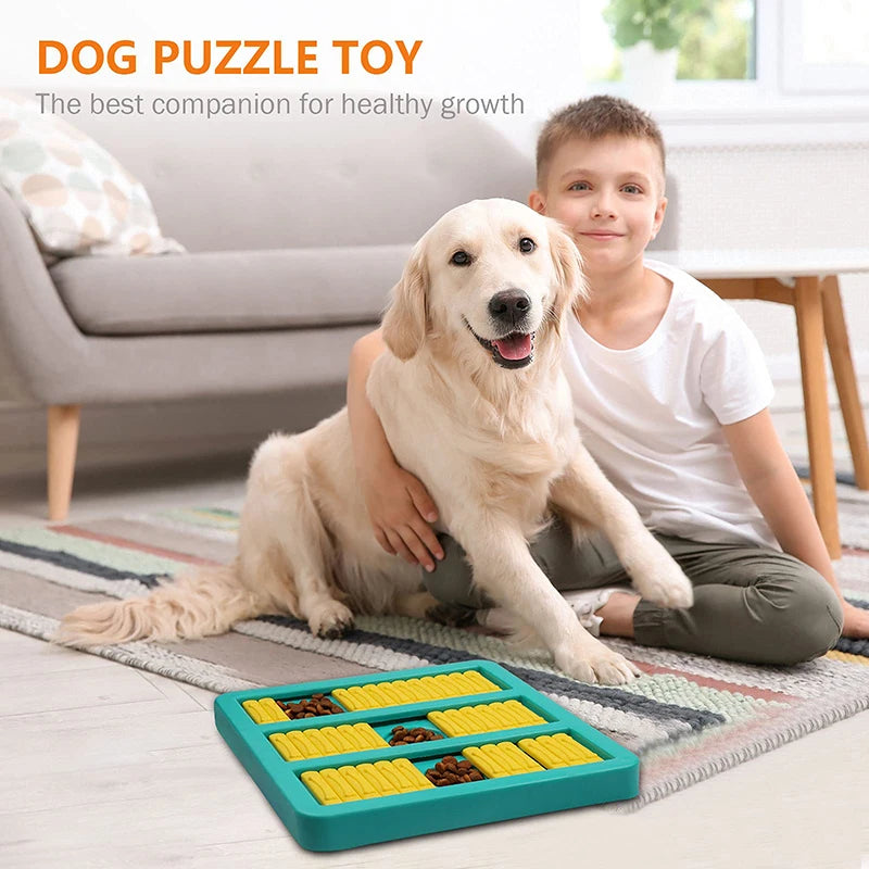 Eco-Friendly Slow Feeder  Non-slip Puzzle . An Interactive Training Game for Small to Medium Pets