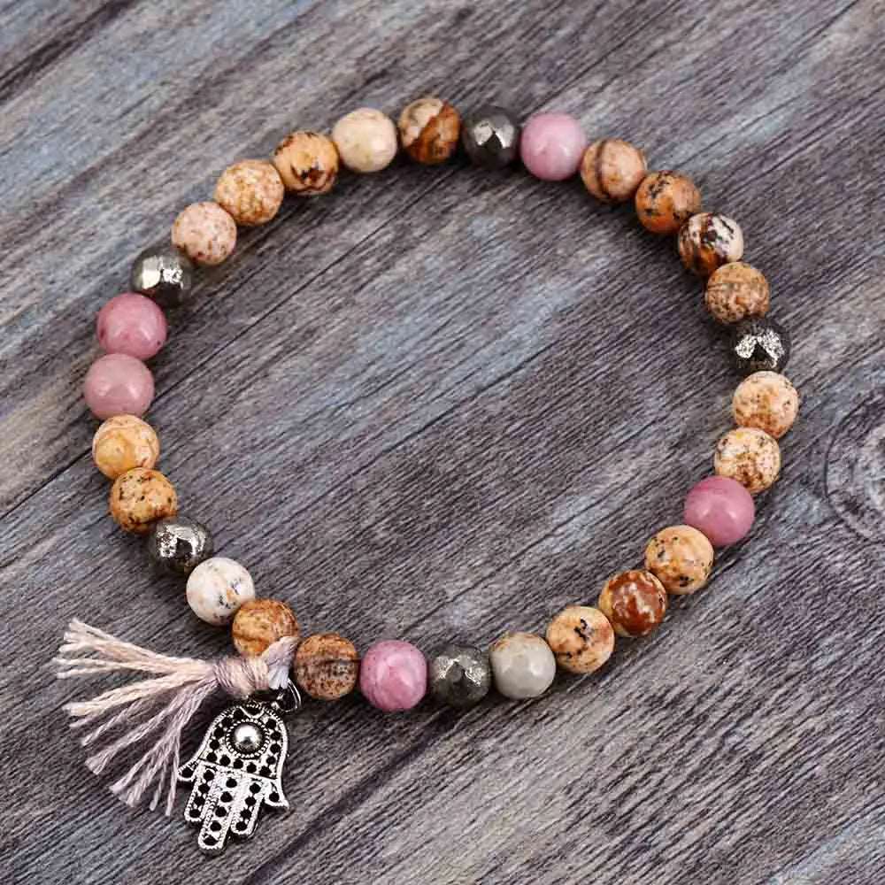 Bohemian Natural Stone Handmade Bracelets