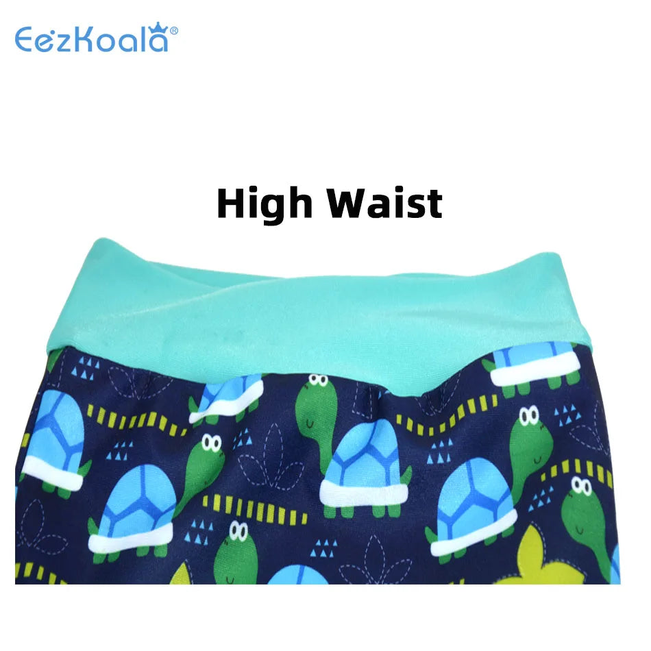 Fun, Leakproof Swimming Diaper with High Waist