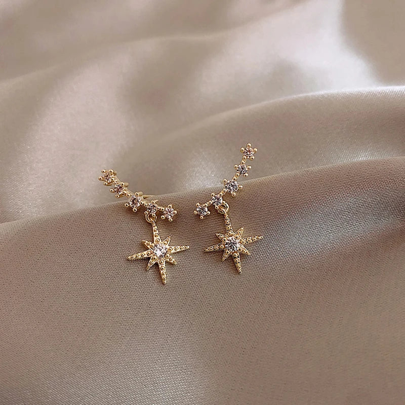 Star & Moon Earrings