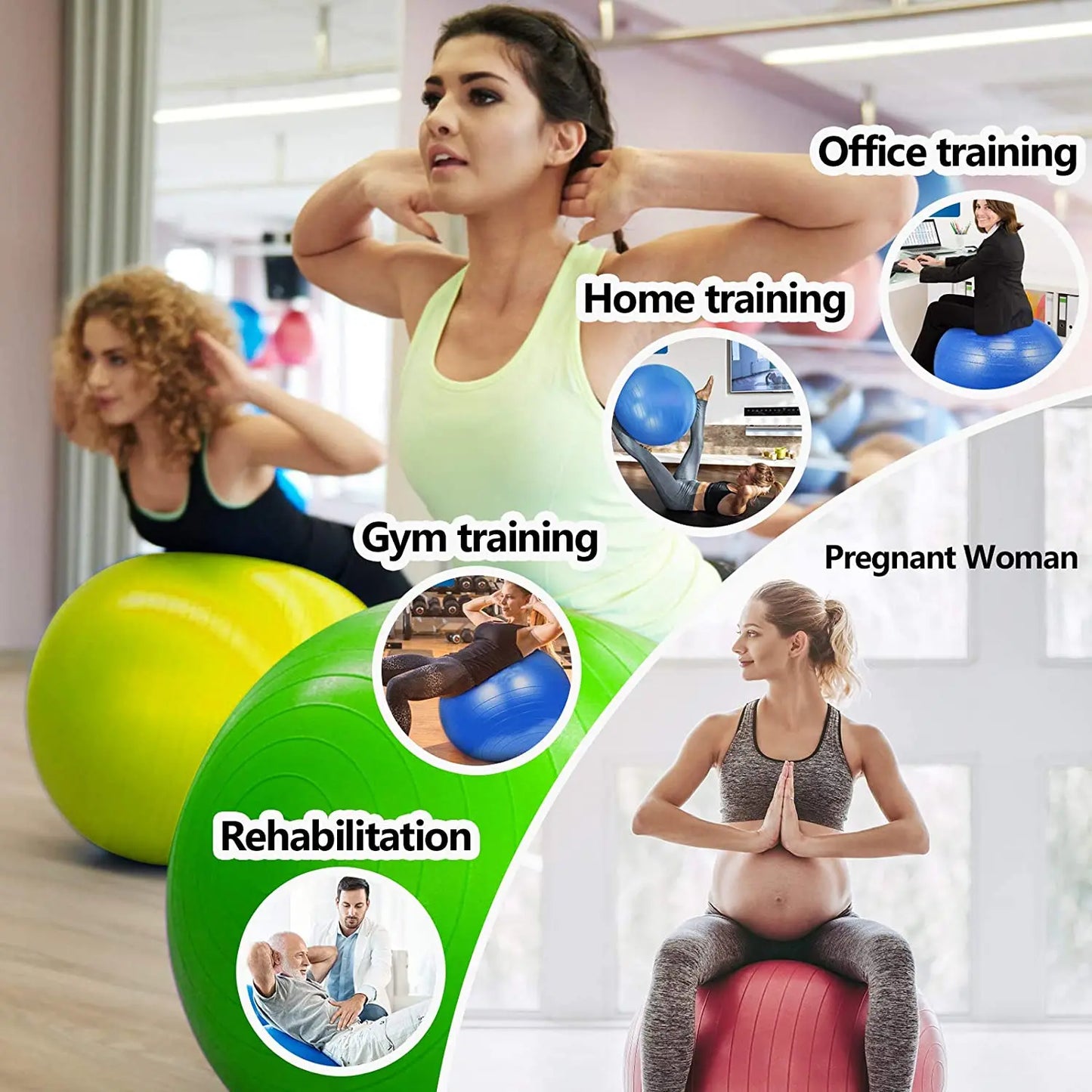 Yoga/Pilates Balance Fitball