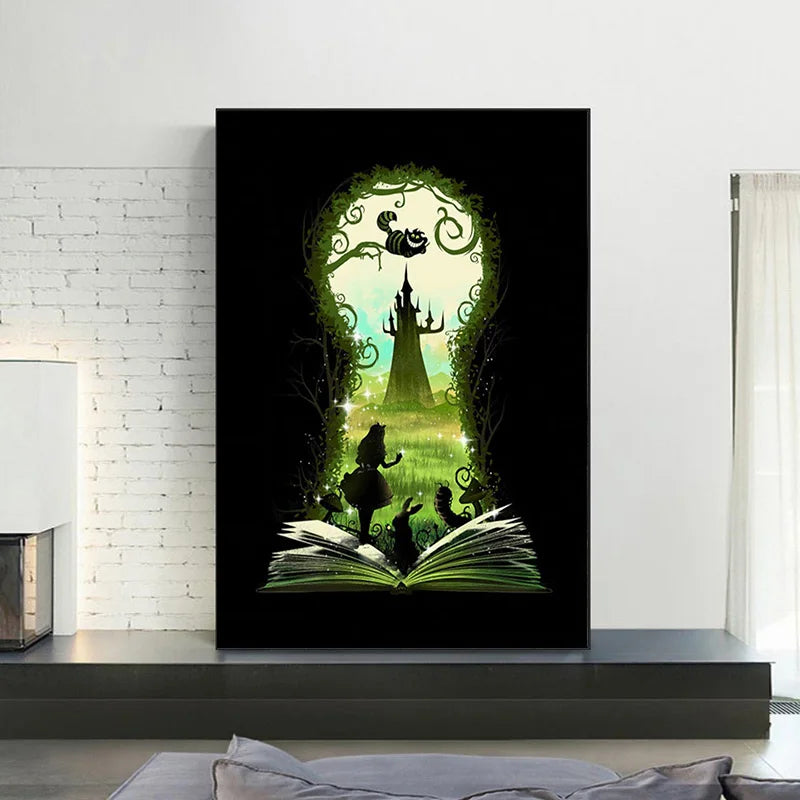 Keyhole Alice In Wonderland Posters And Prints