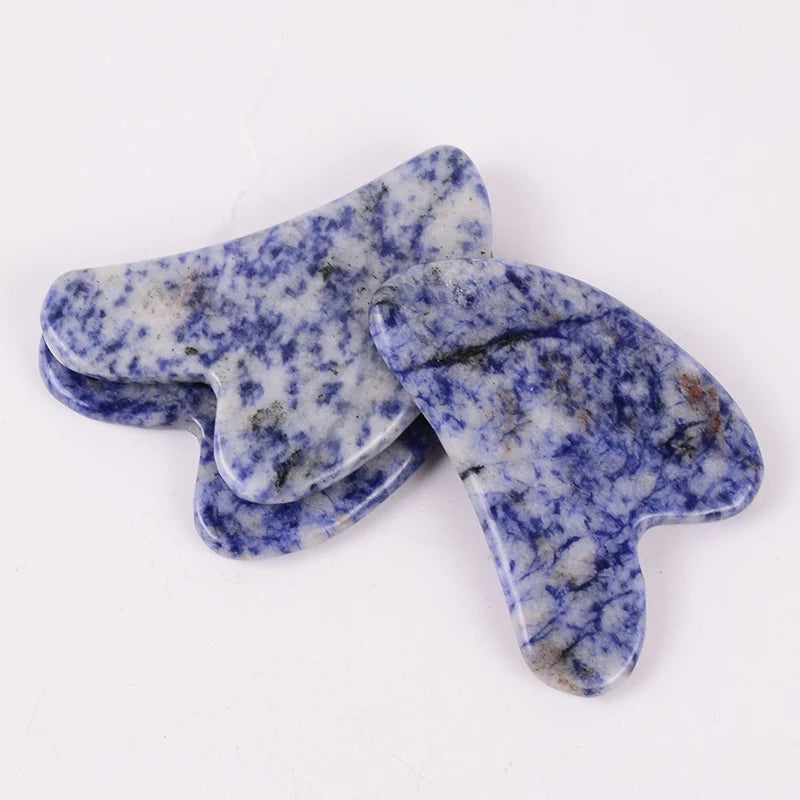 Gua Sha Sodalite Skin Beauty Tools