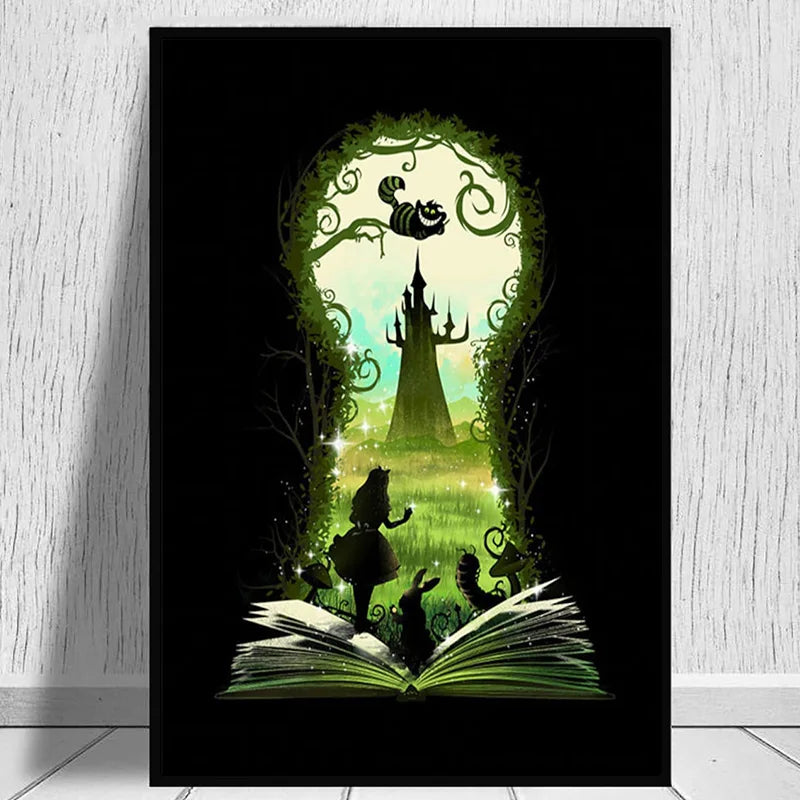 Keyhole Alice In Wonderland Posters And Prints