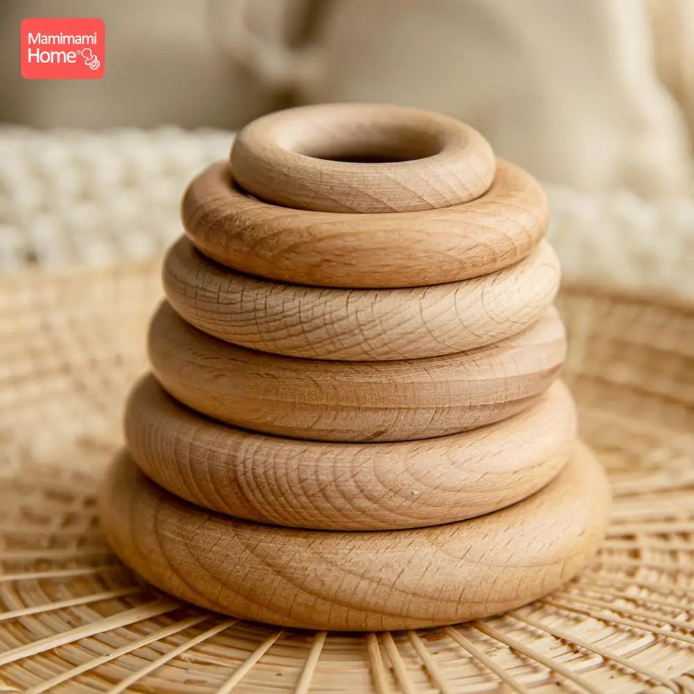 Natural Wooden Teething Ring