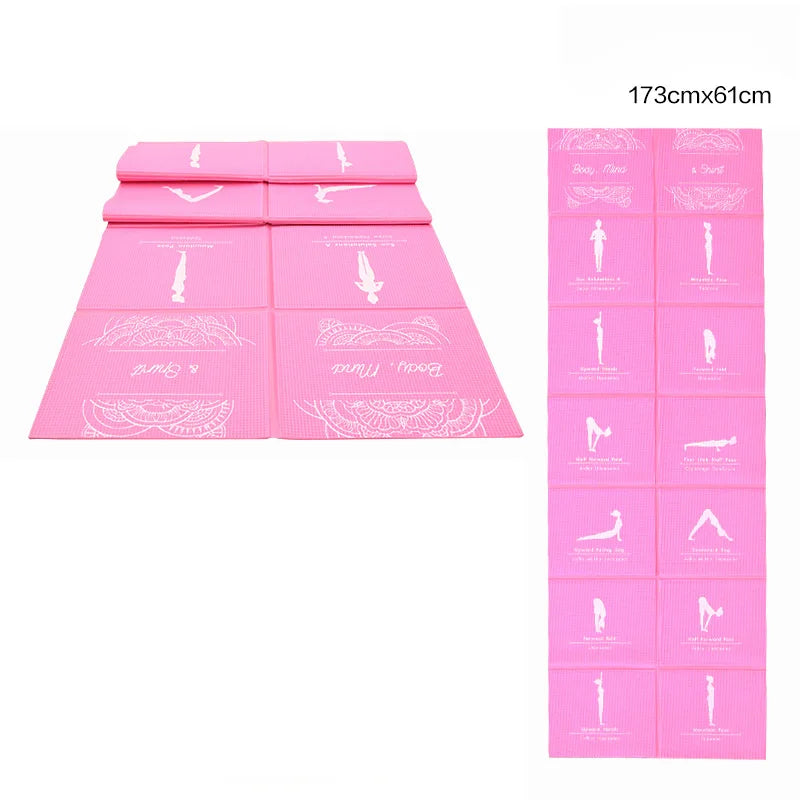 Pink Non-slip Yoga/Pilates Mats