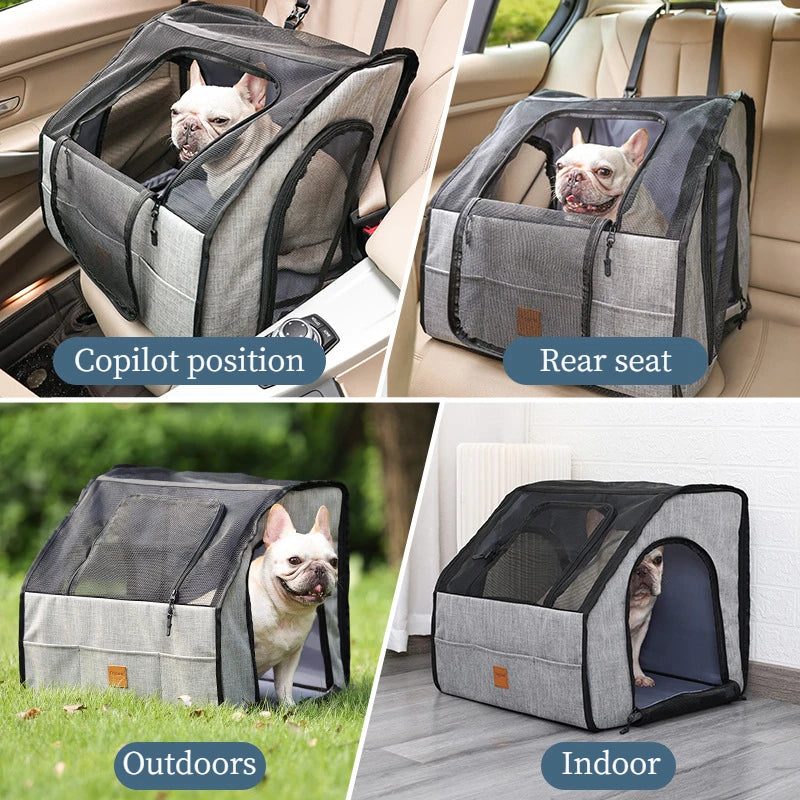 Dog Car Seat Cover both Folding & Waterproof