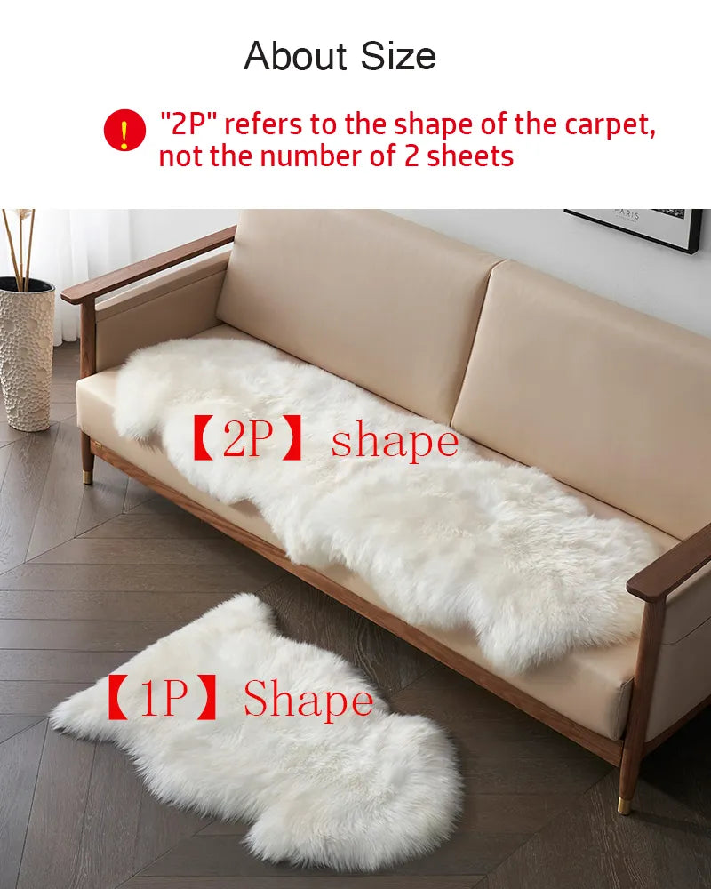 Soft Faux Fur Rugs