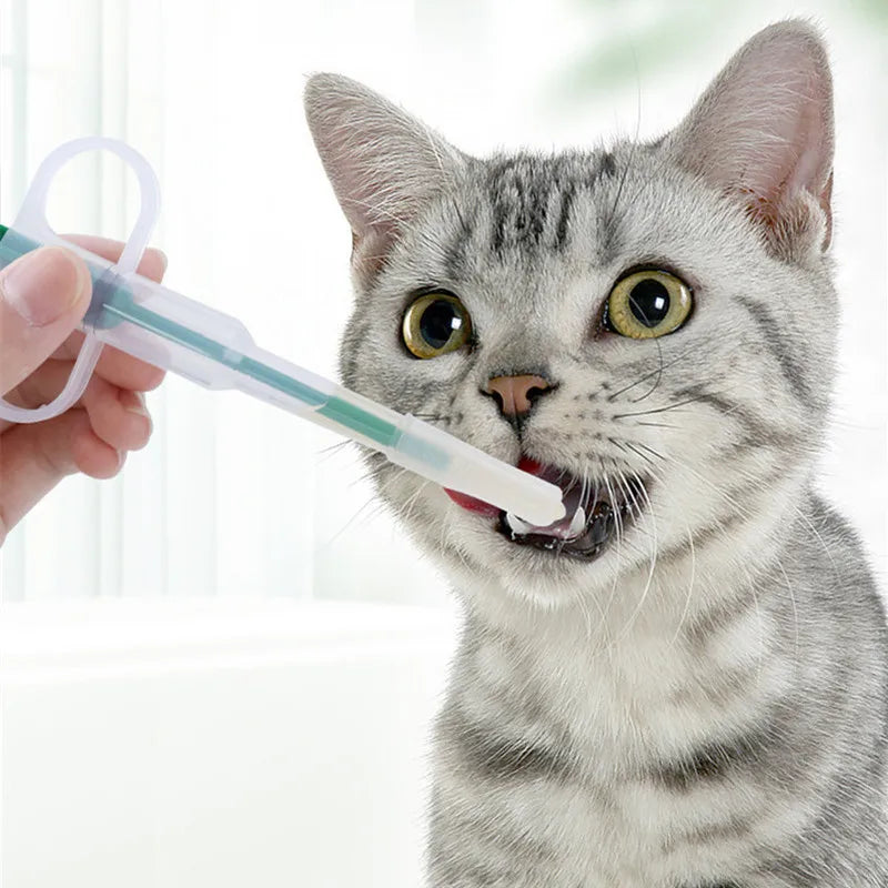 Pet Medicine Syringe Tablet Dispenser