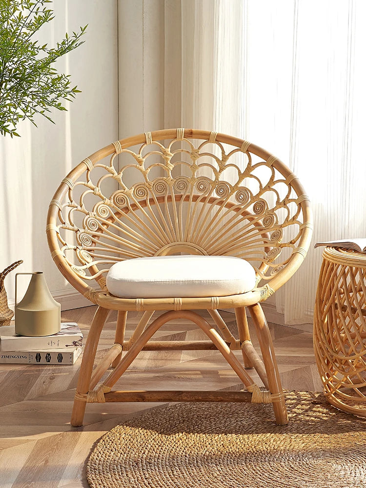 Style:Southeast Asia, Texture of material:Rattan, Additional features: Movable, Is it customizable: Yes