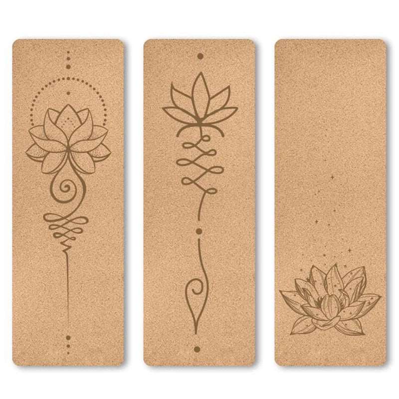 5mm Eco Friendly Natural Cork TPE Yoga Mat