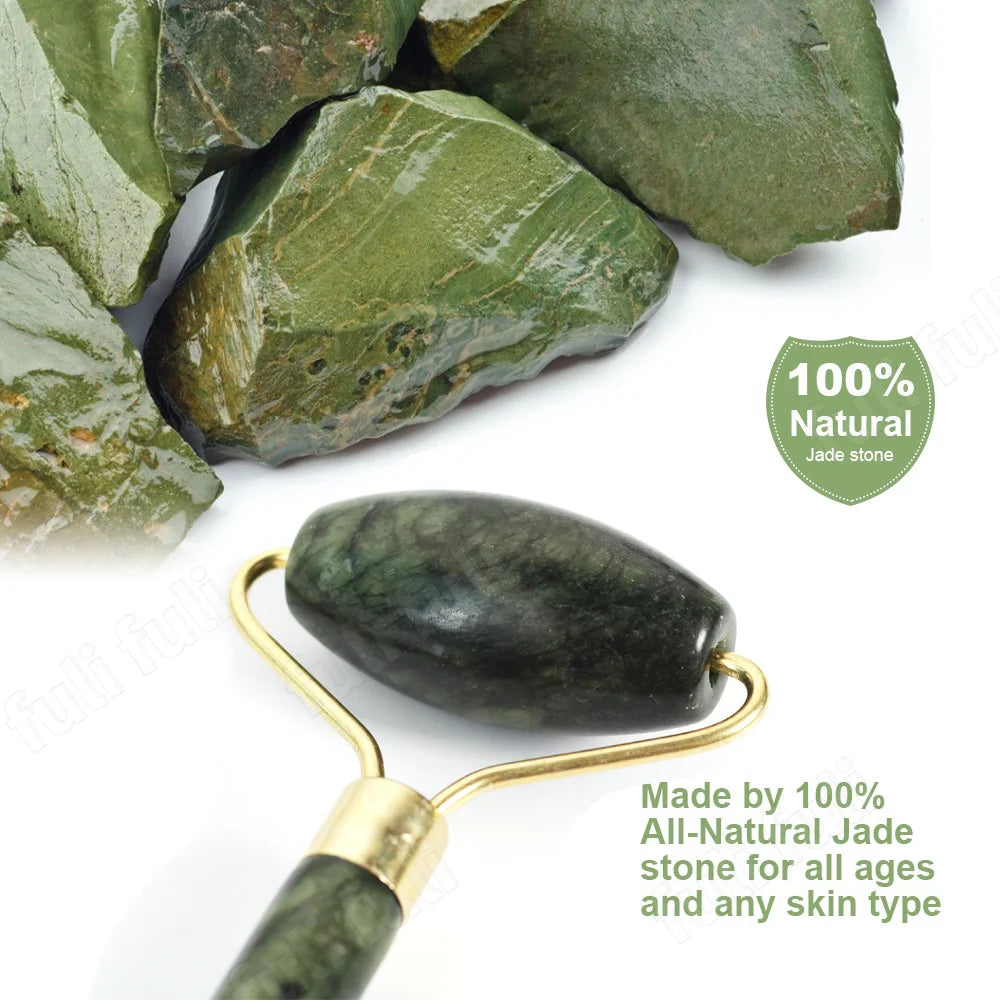 Natural Jade Gua Sha Set