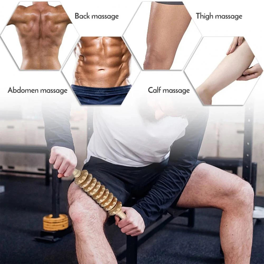 Wooden Body Trigger Point Muscle Massager