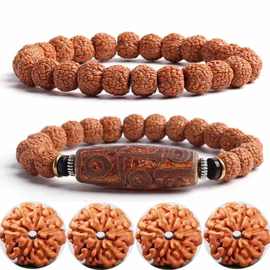 Natural Vajra Bodhi Rudraksha Bracelets