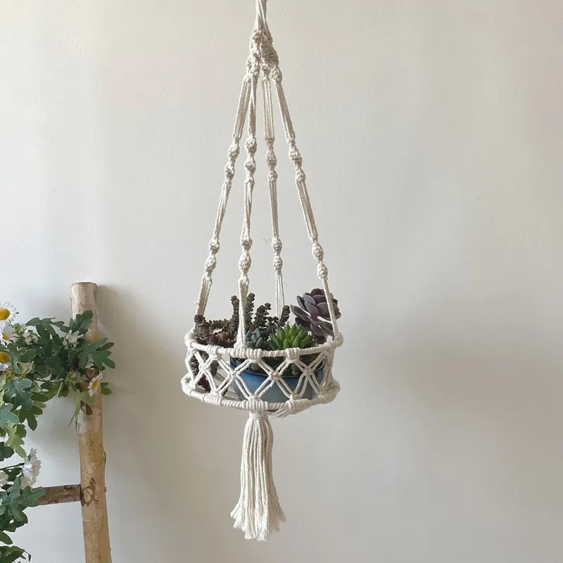 Hanging Cat Hammock with Cotton Rope