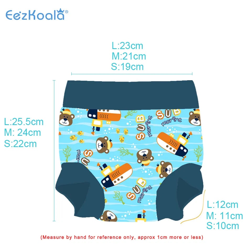 Fun, Leakproof Swimming Diaper with High Waist