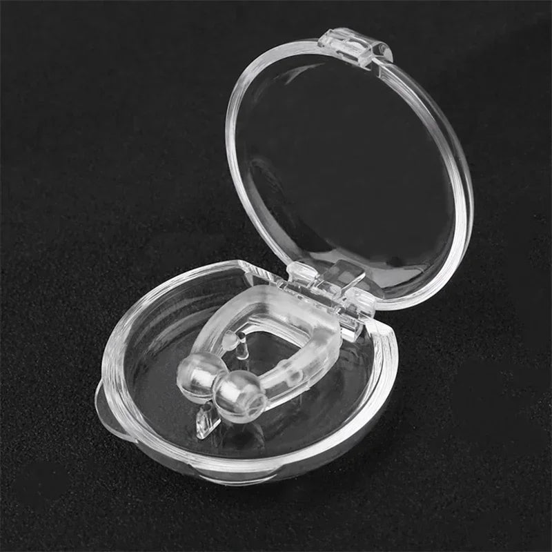 Anti-Snoring Nose Clip Device