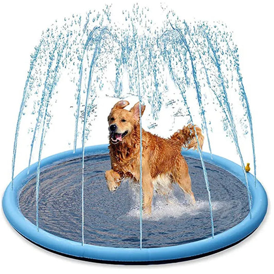 Summer Inflatable Interactive Water Sprinkler & Playpad Cooling Mat