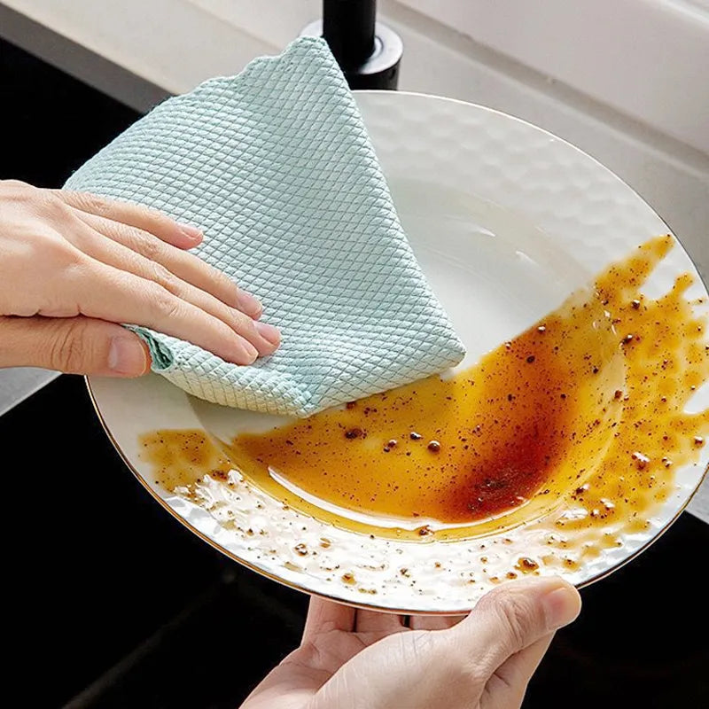 Magic Cleaning Glass Reusable Microfiber Cloth