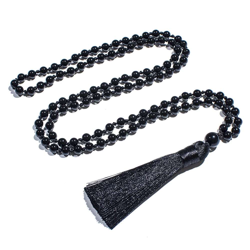 Black Onyx Mala Beads